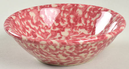 Rose Sponge Fruit/Dessert (Sauce) Bowl