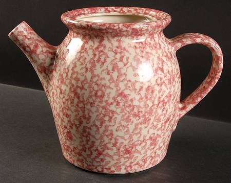 Rose Sponge Coffee Pot No Lid