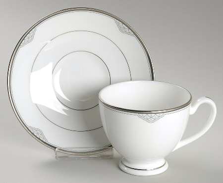 Chiffonier Footed Cup & Saucer Set