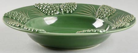 Pinecone Rim Soup Bowl