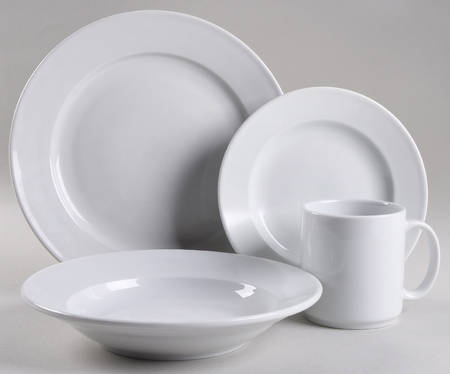 Everyday White 4 Piece Place Setting by Williams-Sonoma