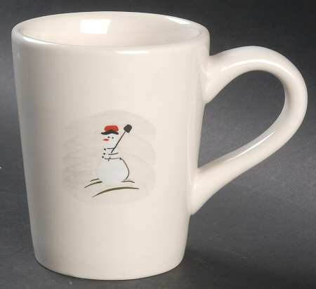 Holiday Snowman Mug by Williams-Sonoma
