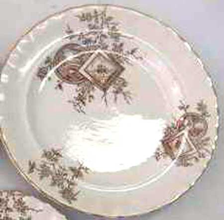 May Luncheon Plate