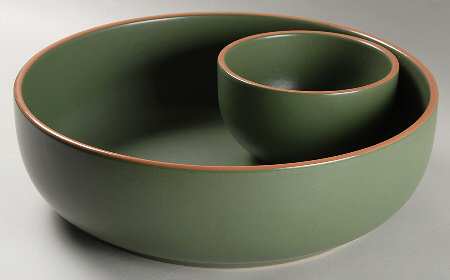Casa Verde 1 Piece Chip & Dip