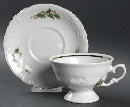WAV57 Footed Cup & Saucer Set
