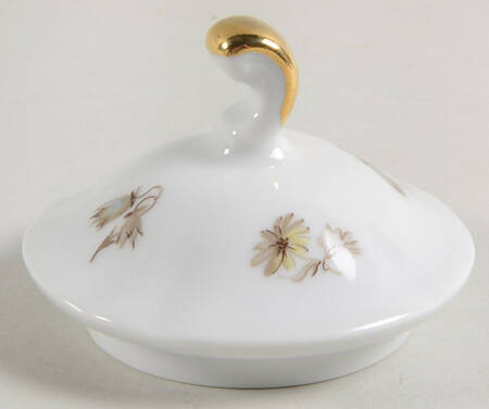 Dawn Rose (Gold Trim) Lid for Sugar Bowl