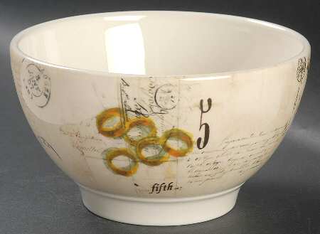 12 Days of Christmas (Black Numbers, Rim Shape) Coupe Cereal Bowl