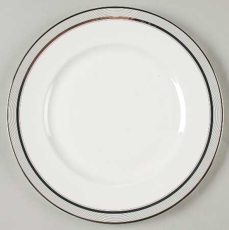 Ribbon Stripe Silver (Platinum) by Wedgwood
