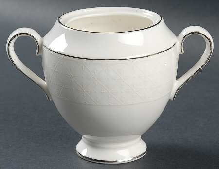 Petal Lattice Sugar Bowl No Lid