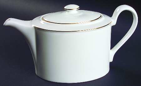 Delphi Gold Teapot & Lid