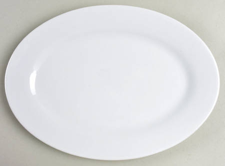 Essential White 11" Oval Serving Platter by Williams-Sonoma