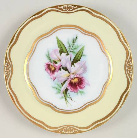 Flowers of the First Lady Collection Salad/Dessert Plate