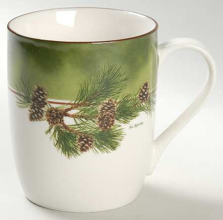 Pinecone Rim Mug