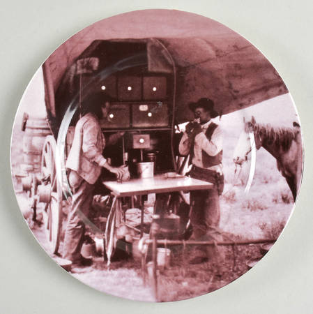 Cowboy Collection Salad/Dessert Plate