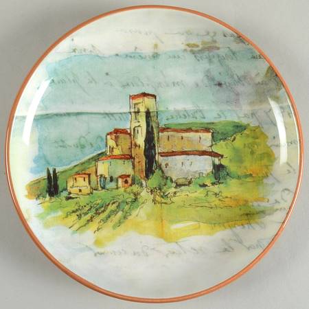 Paysage Salad/Dessert Plate