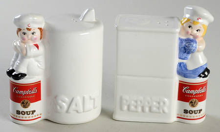 Campbell Co Figural Salt & Pepper Set