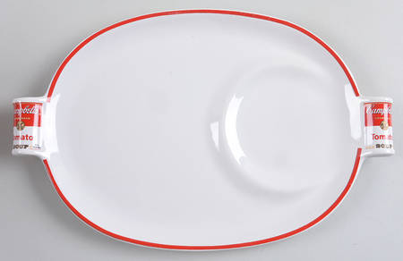 Campbell Co Oval Snack Tray