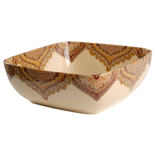 Spice Road 8" Round Serving Bowl