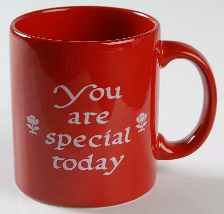 You Are Special Today Mug