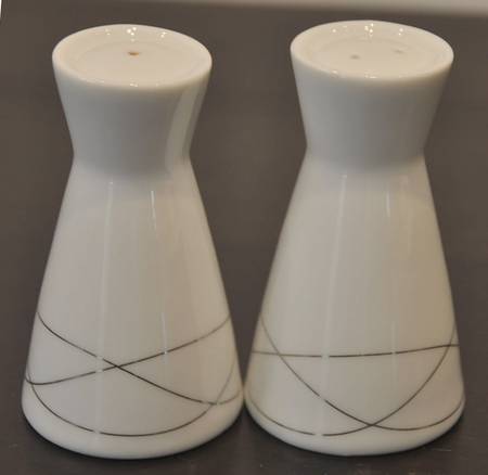 Platinum Twist Salt & Pepper Set