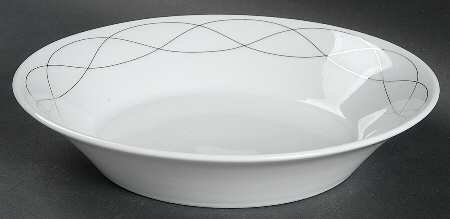 Platinum Twist Coupe Soup Bowl