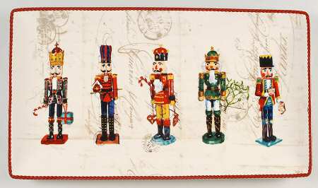 Nutcracker 16'' Rectangular Tray