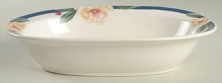 Savannah Grove 10" Oval Vegetable Bowl