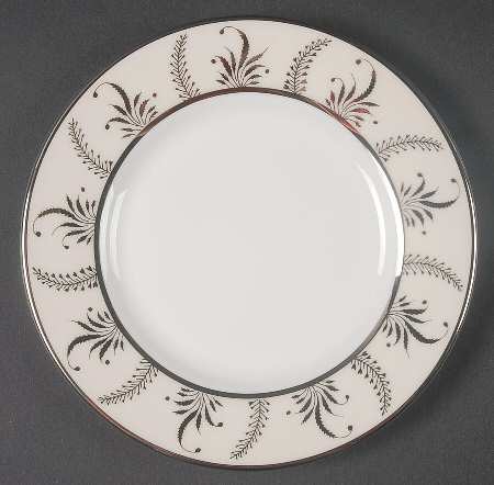 Meadow Silver Bread & Butter Plate