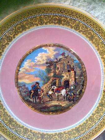 Hallfield Collection Luncheon Plate