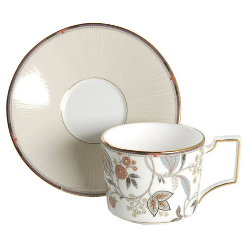 Pashmina Flat Cup & Saucer Set