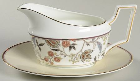Pashmina Gravy Boat & Underplate