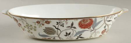 Pashmina 13" Oval Serving Bowl