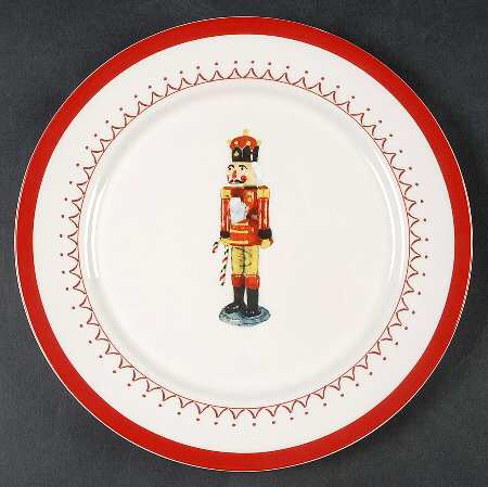 Christmas Icon Salad Plate