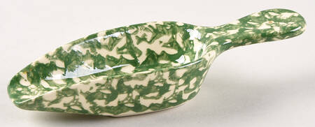 Green Sponge Medium Scoop