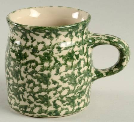 Green Sponge Mug by Workshop Gerald Henn