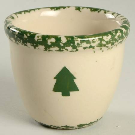 Green Sponge Custard Cup by Workshop Gerald Henn