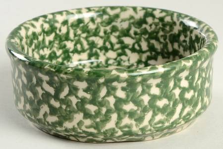 Green Sponge Fruit/Dessert (Sauce) Bowl