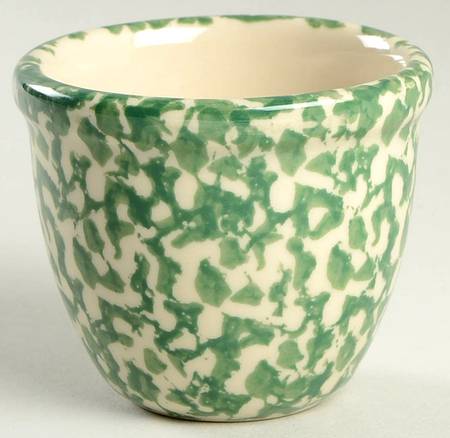 Green Sponge Custard Cup by Workshop Gerald Henn