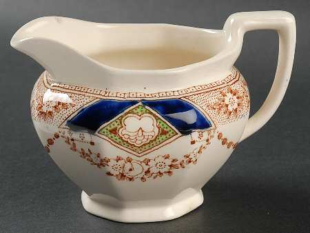Stafford Brown Creamer by Arthur J Wilkinson