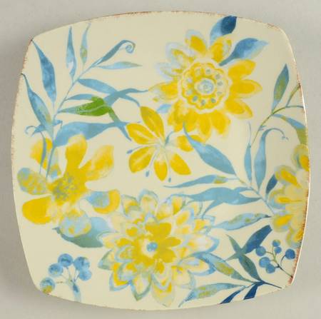 Fiore Di Acqua Salad Plate