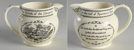 Wreck of the Hesperus, The by Wedgwood