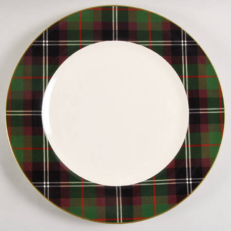 Tartan Plaid Service Plate (Charger)