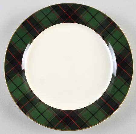 Tartan Plaid Dinner Plate