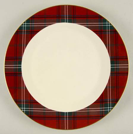 Tartan Plaid Service Plate (Charger)