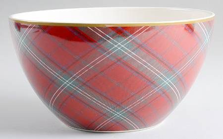 Tartan Plaid 10" Mixing Bowl