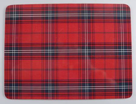 Tartan Plaid Corkboard Placemat