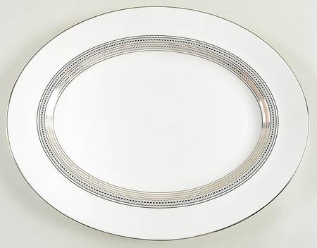 Moderne 14" Oval Serving Platter