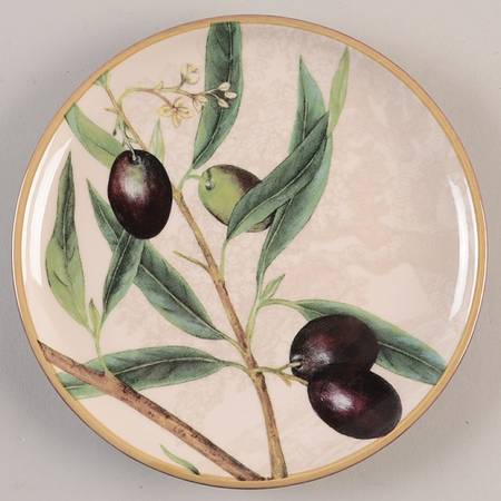 Olive Branch Appetizer Plate