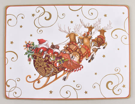 Twas the Night Before Christmas Corkboard Placemat by Williams-Sonoma