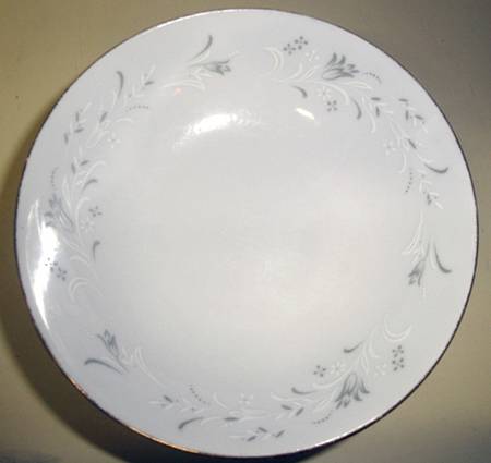 Water Lily Spray Coupe Soup Bowl